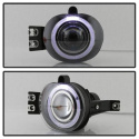 DODGE RAM 1500 2002-2005/DODGE RAM 2500/3500 2003-2006 Halo Projektor Dimljus Med Switch - Klara Spyder Auto