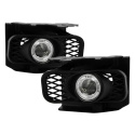Ford F150 99-03 / F150 Heritage 04 / Expedition 99-02 (Passar ej Lightning) Halo Projektor Dimljus Med Switch - Klara Spyder Auto