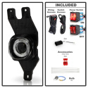 Ford F250/F350 99-04 / Ford Excursion 00-05 Halo Projektor Dimljus Med Switch - Röktonade Spyder Auto