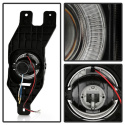 Ford F250/F350 99-04 / Ford Excursion 00-05 Halo Projektor Dimljus Med Switch - Röktonade Spyder Auto