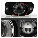 Jeep Grand Cherokee 99-04 Halo Projektor Dimljus Med Switch - Klara Spyder Auto