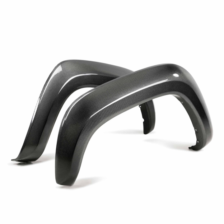 FLR18TYTA-F TOYOTA TACOMA 16-19 Kolfiber Framskärmar SEIBON