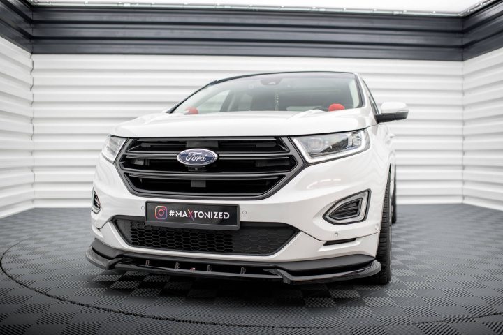 Ford Edge Sport MK2 2014-2019 Frontläpp / Frontsplitter Maxton Design i gruppen Välj bilmodell / Ford / Edge hos DDESIGN Scandinavia AB (FO-ED-2-SPORT-FD1G)
