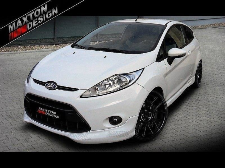 Ford Fiesta Mk7 2008-2012 Addon till Främre Stötfångare Maxton Design i gruppen Välj bilmodell / Ford / Fiesta MK7 08-12 / Styling hos DDESIGN Scandinavia AB (FO-FI-7-STLINE-FS1A)