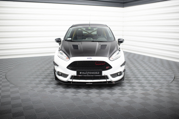 FO-FI-7F-ST-CNC-FD2 Ford Fiesta ST 2013-2016 Racingsplitter med Canards Maxton Design