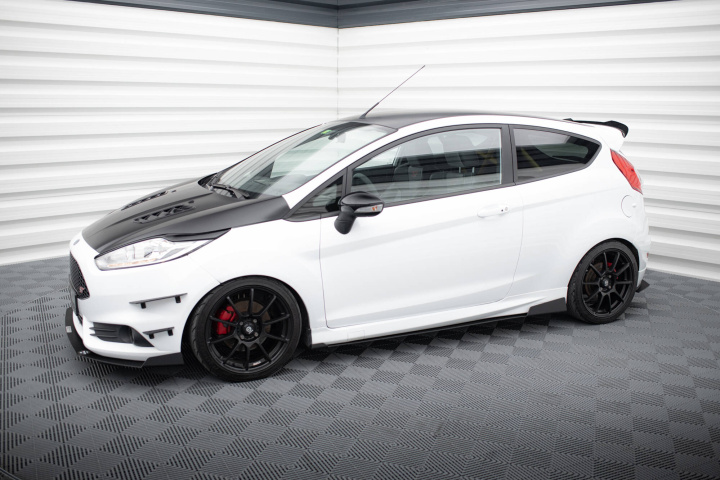 Ford Fiesta ST MK7 Facelift 2013-2017 Racing Sidokjolar / Sidoextensions Maxton Design i gruppen Välj bilmodell / Ford / Fiesta MK7 Facelift 12-17 / Styling hos DDESIGN Scandinavia AB (FO-FI-7F-ST-CNC-SD1A)