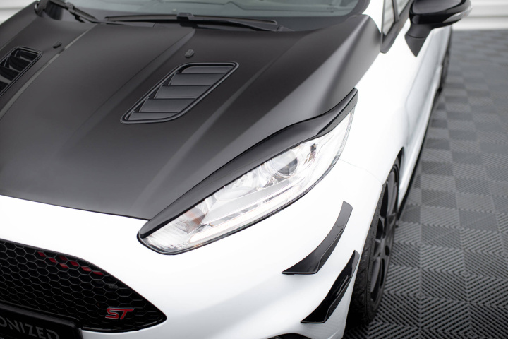 Ford Fiesta ST / ST-Line / Standard Mk7 FL 2012-2017 Ögonlock till Strålkastare V.1 Maxton Design i gruppen Välj bilmodell / Ford / Fiesta MK7 Facelift 12-17 / Styling hos DDESIGN Scandinavia AB (FO-FI-7F-ST-L1G)