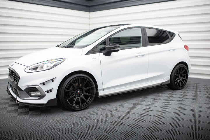 FO-FI-8-STLINE-CNC-SD1A Ford Fiesta MK8 ST / ST-Line 2018+ Racing Sidoextension V.1 Maxton Design