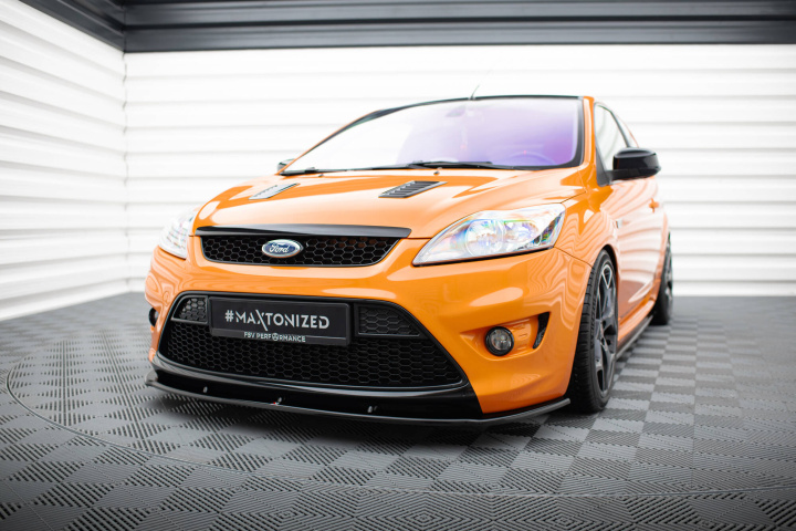 Ford Focus ST MK2 Facelift 2008-2011 Frontläpp / Frontsplitter Maxton Design i gruppen Välj bilmodell / Ford / Focus Mk2 Inkl. ST 04-10 / Styling hos DDESIGN Scandinavia AB (FO-FO-2F-ST-FD1G)