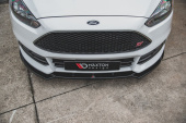 Ford Focus ST MK3 Facelift 2015-2018 Frontläpp / Frontsplitter V.5 Maxton Design