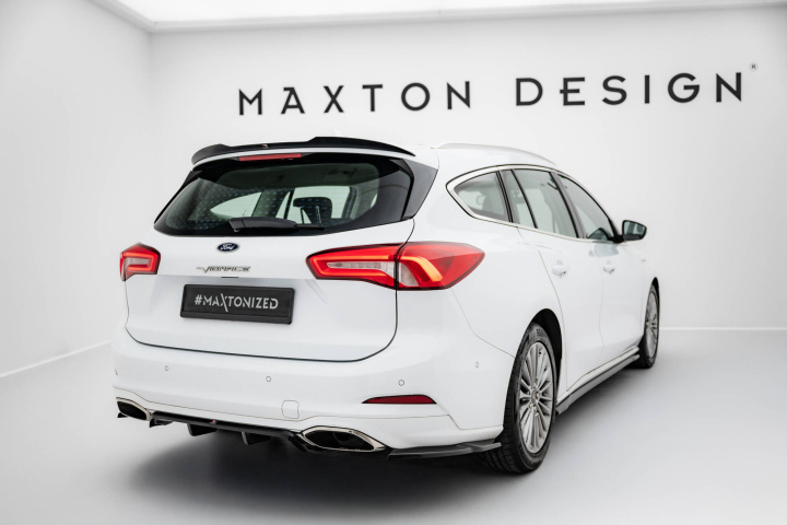 Ford Focus Vignale Estate Mk4 2018-2021 Bakre Splitter (Med Splitters) Maxton Design i gruppen Välj bilmodell / Ford / Focus Mk4 19+ / Styling hos DDESIGN Scandinavia AB (FO-FO-4-VG-ES-RD1GRD2G)
