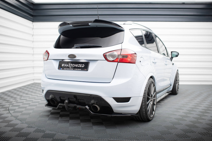 Ford Kuga ST Mk1 2008-2013 Bakre Splitter (Med Splitters) V.1 Maxton Design i gruppen Välj bilmodell / Ford / Kuga Mk1 2008-2012 hos DDESIGN Scandinavia AB (FO-KU-1-ST-RD1G-RD2G)