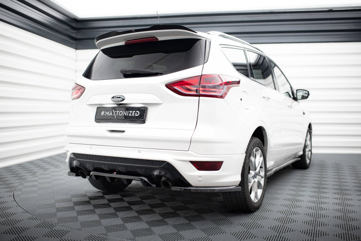 Ford Kuga ST-Line Mk2 2013-2016 Bakre Splitter (Med Splitters) V.1 Maxton Design i gruppen Välj bilmodell / Ford / Övriga Modeller & Motorer hos DDESIGN Scandinavia AB (FO-KU-2-STLINE-RD1G-RD2G)