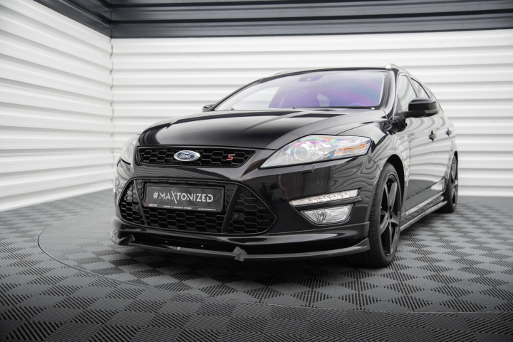Ford Mondeo ST-Line Mk4 Facelift 2010-2014 Frontsplitter / Frontläpp V.2 Maxton Design i gruppen Välj bilmodell / Ford / Mondeo Mk4 08-13 / Styling hos DDESIGN Scandinavia AB (FO-MO-4-STLINE-K-FD2G)