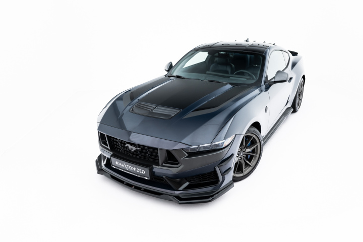 Ford Mustang Dark Horse Mk7 2023- Frontsplitter V.2 Maxton Design i gruppen Välj bilmodell / Ford / Mustang 24+ hos DDESIGN Scandinavia AB (FO-MU-7-DH-FD2G)