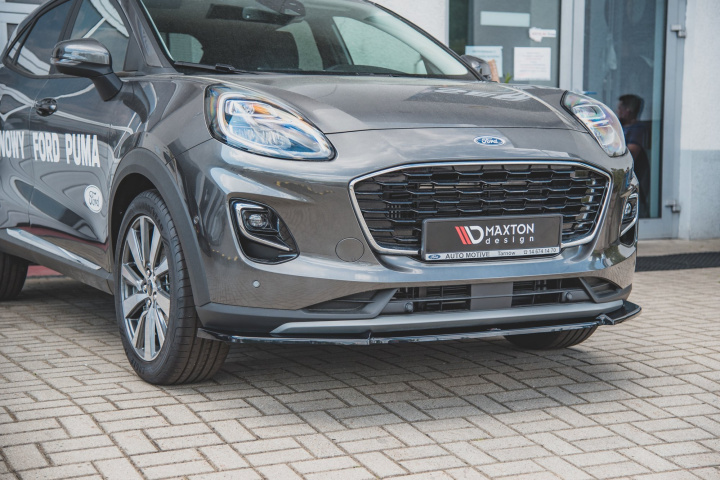 Ford Puma Standard 2019+ Frontläpp / Frontsplitter Maxton Design i gruppen Välj bilmodell / Ford / Puma hos DDESIGN Scandinavia AB (FO-PU-1-FD1G)