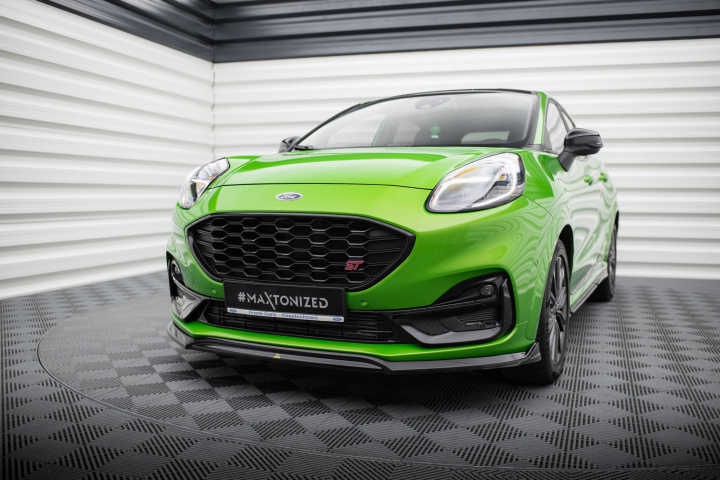 Ford Puma ST / ST-Line 2020-2024 Frontläpp / Frontsplitter V.2 Maxton Design i gruppen Välj bilmodell / Ford / Puma hos DDESIGN Scandinavia AB (FO-PU-1-ST-FD1G)