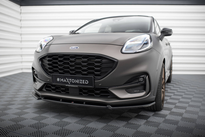 Ford Puma ST-Line 2019+ Frontläpp / Frontsplitter Maxton Design i gruppen Välj bilmodell / Ford / Puma hos DDESIGN Scandinavia AB (FO-PU-1-STLINE-FD1G)