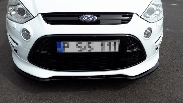 Ford S-Max Titanium Mk1 Facelift 2010-2015 Frontsplitter V.1 Maxton Design i gruppen Välj bilmodell / Ford / S-Max hos DDESIGN Scandinavia AB (FO-SMAX-1F-FD1G)
