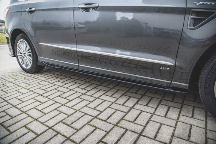 Ford S-Max MK2 Facelift 2019+ Sidokjolar / Sidoextensions Maxton Design i gruppen Välj bilmodell / Ford / S-Max hos DDESIGN Scandinavia AB (FO-SMAX-2F-SD1G)