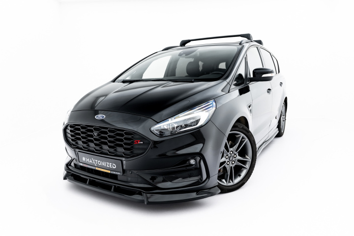 Ford S-Max ST-Line Mk2 Facelift 2023- Frontsplitter Maxton Design i gruppen Välj bilmodell hos DDESIGN Scandinavia AB (FO-SMAX-2F-STLINE-FD1G)