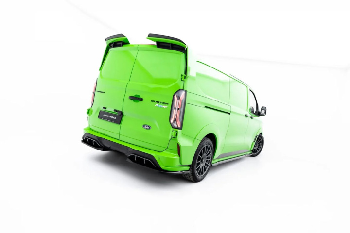 Ford Transit Custom MSRT Mk2 2023+ Bakre Sidosplitters Maxton Design i gruppen Välj bilmodell / Ford / Transit hos DDESIGN Scandinavia AB (FO-TRC-2-MSRT-RSD1G)