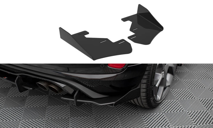 Ford Fiesta ST MK8 2018+ Add-On Till Racing Bak Sido Splitters Maxton Design i gruppen Välj bilmodell / Ford / Fiesta MK8 17+ / Styling hos DDESIGN Scandinavia AB (FOFI8STCNC-RSF1G)