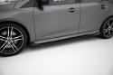 Ford Focus ST Mk3 Facelift 2015-2018 Street Pro Sidoextensions + Splitters Maxton Design