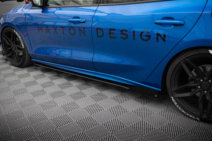 Ford Focus ST 2019+ / ST-Line 2018+ MK4 Sido Add-on Splitters Maxton Design i gruppen Välj bilmodell / Ford / Focus Mk4 19+ / Styling hos DDESIGN Scandinavia AB (FOFO4STCNC-SRF1G)