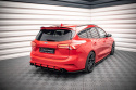 Ford Focus Estate ST Mk4 2019 -2021 Street Pro Bakre Diffuser Svart/Röd Maxton Design