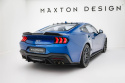 Ford Mustang GT Mk7 2023- Street Pro Bakre Sidoextensions Svart/Röd Maxton Design