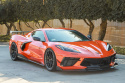 Chevrolet Corvette C8 2020+ Sidoextensions Kjolar Kolfiber APR Performance