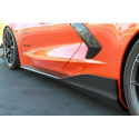 Chevrolet Corvette C8 2020+ Sidoextensions Kjolar Kolfiber APR Performance