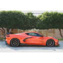 Chevrolet Corvette C8 2020+ Sidoextensions Kjolar Kolfiber APR Performance