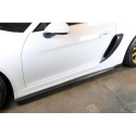 Porsche Cayman GT4 981 Sidor / Extensions Kolfiber APR Performance