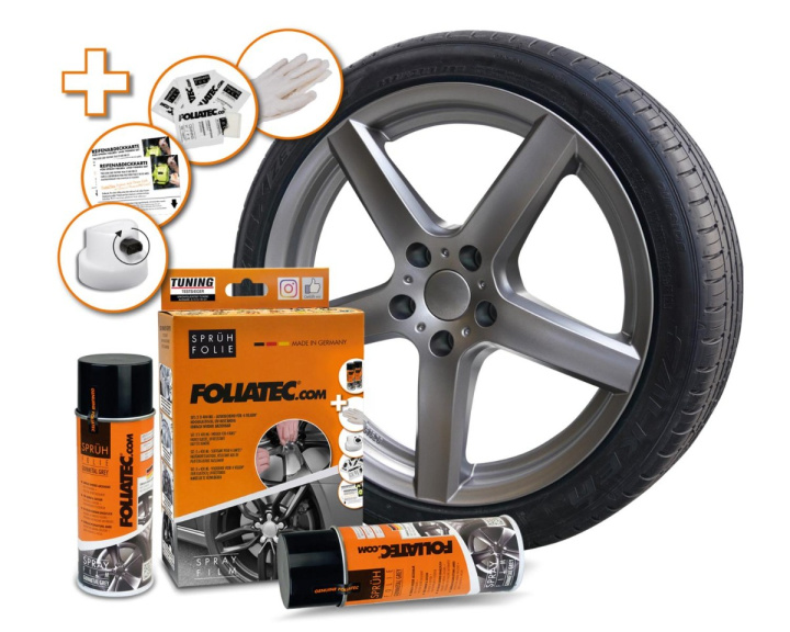 Foliatec Spray film Set, gunmetal grå 2x400ml i gruppen Välj bilmodell hos DDESIGN Scandinavia AB (FT2028)