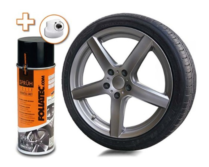 Foliatec Spray film, gunmetal grå lÃ¤tt att applicera lätt att ta bort 1x400ml i gruppen Välj bilmodell hos DDESIGN Scandinavia AB (FT2029)