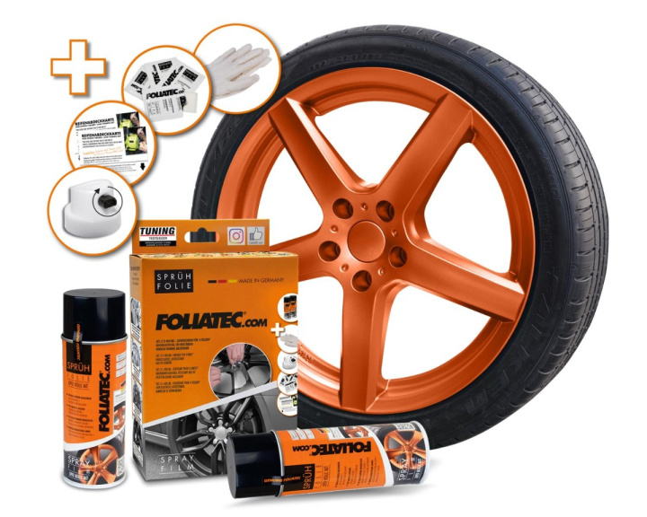Foliatec Spray Film, Set koppar metallic matt 2x400ml i gruppen Välj bilmodell hos DDESIGN Scandinavia AB (FT2034)