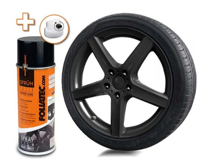 Foliatec Spray Film , svart blank 1x400ml lätt att applicera lätt att ta bort i gruppen Välj bilmodell hos DDESIGN Scandinavia AB (FT2036)