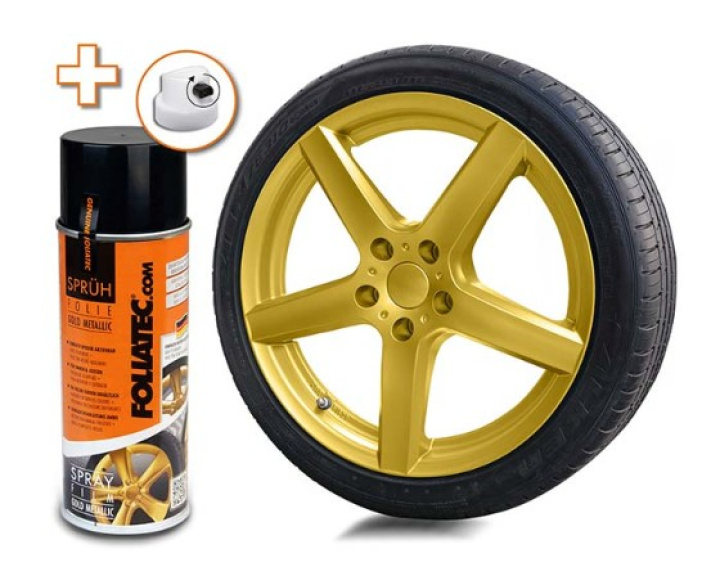Foliatec Spray Film, guld metallic 1x400ml i gruppen Välj bilmodell hos DDESIGN Scandinavia AB (FT2046)