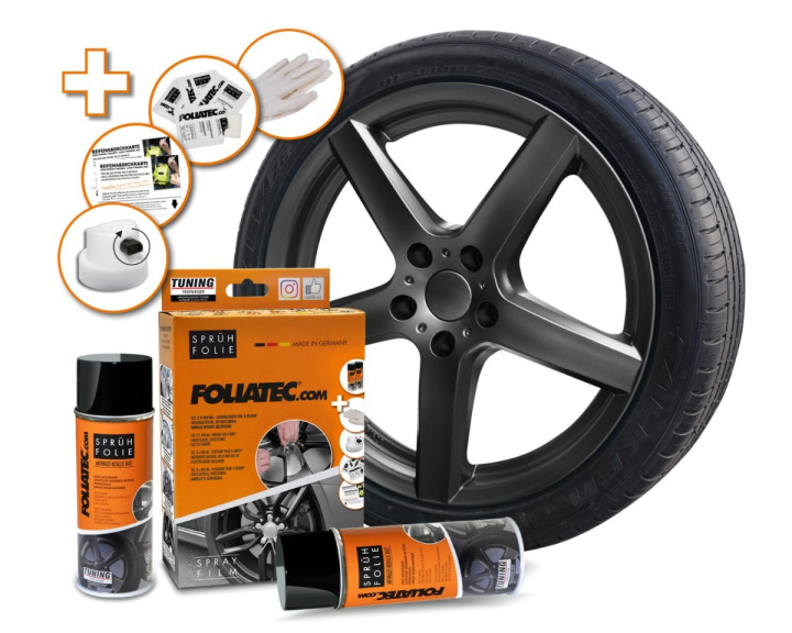 Foliatec Spray Film Set, antrasit metallic 2x400ml i gruppen Välj bilmodell hos DDESIGN Scandinavia AB (FT2062)