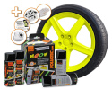 Foliatec Spray Film NEON 4 pc. Set, gul