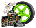 Spray Film NEON 4 pc. Set, grön