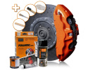 Bromsoksfärg Foliatec komplett paket Cosmic Orange Metallic