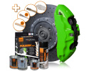 Bromsoksfärg Grön \'\'Neon Green\'\' Foliatec