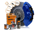 Bromsoksfärg Blå \'\'Performance Blue Metallic\'\' Foliatec