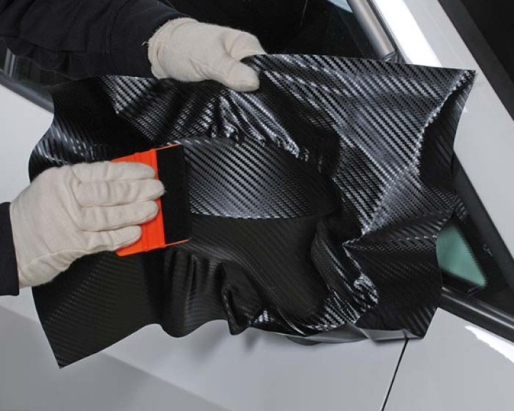 Foliatec Carwrapping Film Ultra Carbon black i gruppen Välj bilmodell hos DDESIGN Scandinavia AB (FT31067)