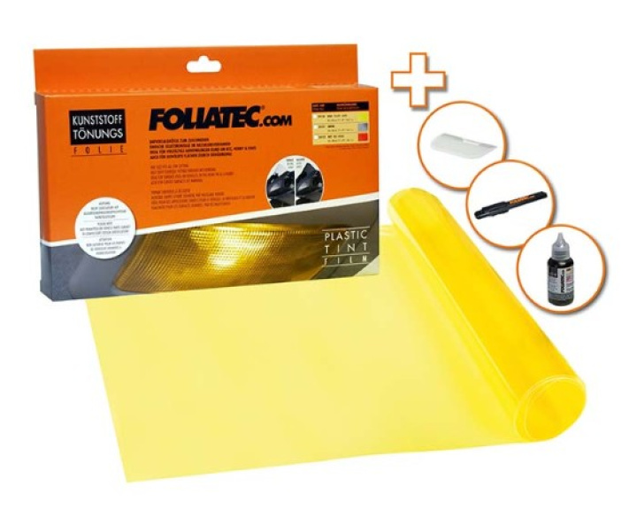 Foliatec PLASTIC Tonad Film, gul film för innerbelysning och baklampor i gruppen Välj bilmodell hos DDESIGN Scandinavia AB (FT34130)