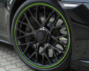 PIN Striping Rim Design inkl monteringsverktyg, neon grön