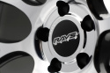 G16 20x11.0 ET15 5x114.3 Brightening Metal Dark Volk racing Fälg
